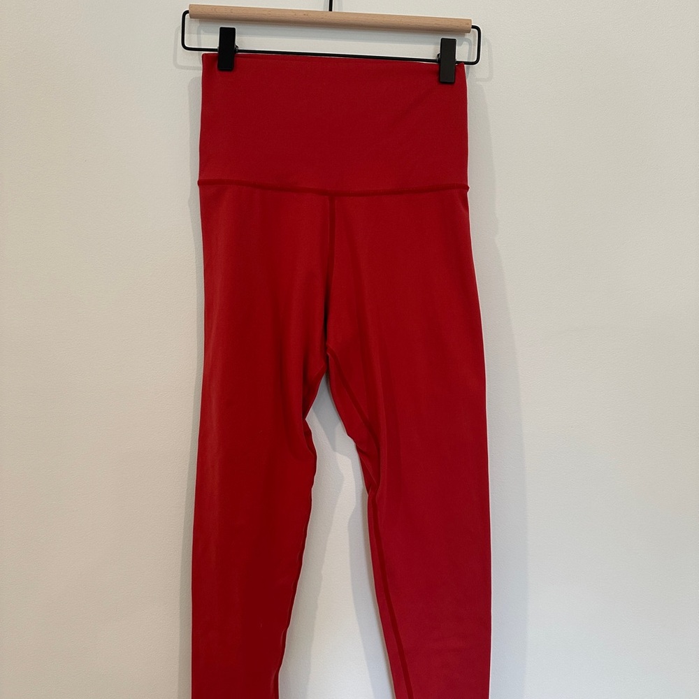Barre3 Signature Legging Cherry Red